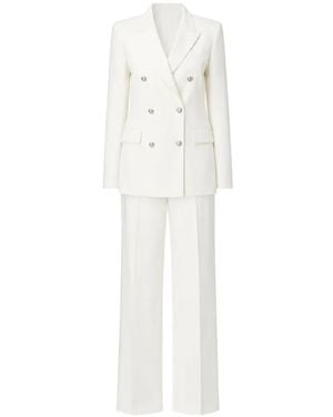 Tagliatore Traje Con Doble Botonadura - Blanco