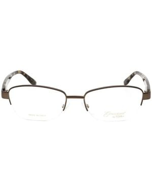 Emozioni Oval-Frame Glasses - Natural