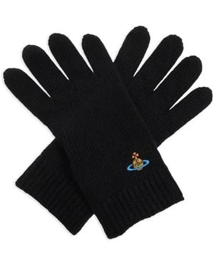 Vivienne Westwood Cashmere Gloves - Black