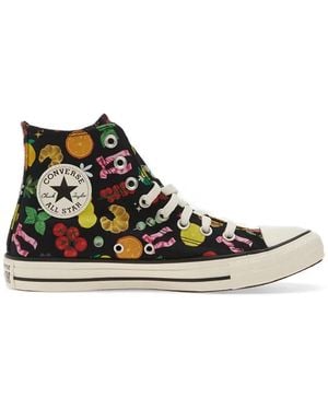 Converse Chuck Taylor All Star Floral-Print Trainers - White
