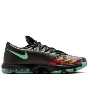 Nike Zoom Kd 6 Graphic-Print Sneakers - Black