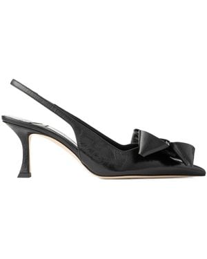 Jimmy Choo 70Mm Staz Court Shoes - Black