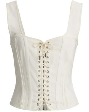 Ralph Lauren Kat Corset Top - White