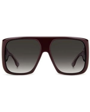 Victoria Beckham Oversized Geometric-Frame Sunglasses - Black