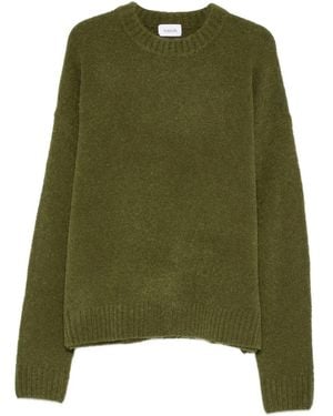 AMISH Crew-Neck Sweater - Green