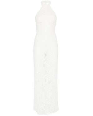 MANURI Cherie Lace Maxi Dress - White