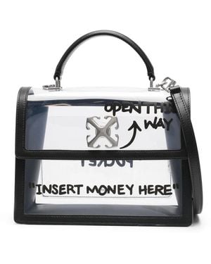 Off-White c/o Virgil Abloh Jitney 2.8 ハンドバッグ - ホワイト