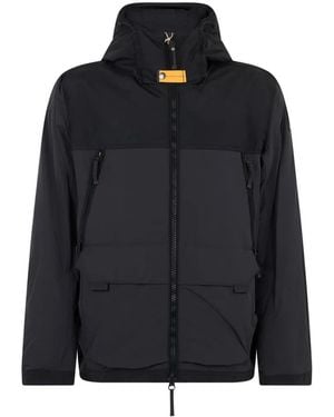 Parajumpers Hinton Hooded Padded Jacket - Black
