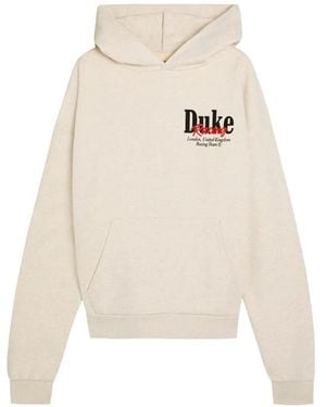 Duke & Dexter Pouch Hoodie - White