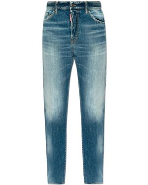DSquared² Jeans Dritti A Strati - Blu