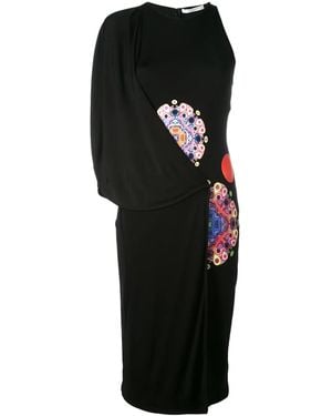 Givenchy Printed Asymmetric Dress - Black