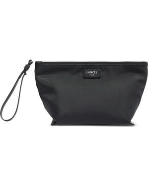 Lancel Mistral Rollable Clutch Mit Reißverschluss - Schwarz