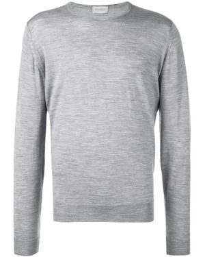 John Smedley Crew Neck Jumper - Grey