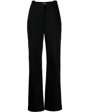 JW Anderson Panelled Straight-Leg Trousers - Black