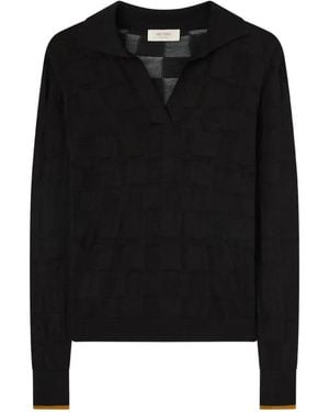 RETORI Jacquard Long-Sleeve T-Shirt - Black