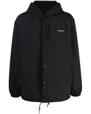 Carhartt Hooded Nylon Jacket - Black