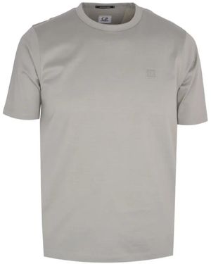 C.P. Company Logo-Patch T-Shirt - Grey