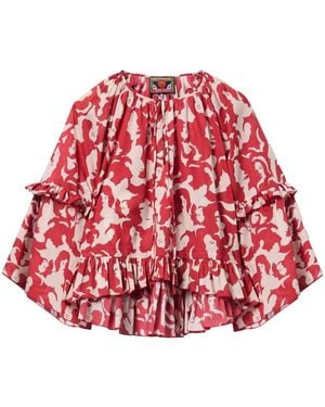 La DoubleJ Blusa Boho De X Mother - Rojo