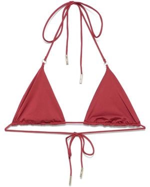 Patrizia Pepe Triangel Bikinitop - Rood