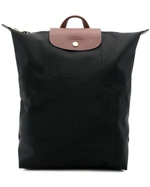 Longchamp Le Pliage バックパック M - ブラック