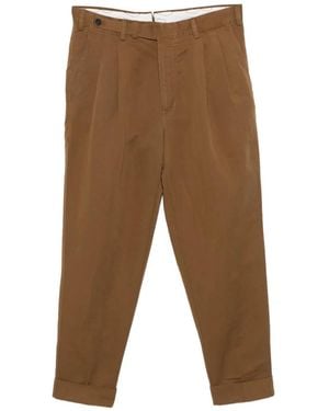 PT Torino Cuffed Trousers - White