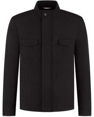 Marco Pescarolo High-Neck Jacket - Black