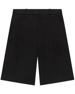 Another Tomorrow Pantalones Cortos Holgados - Negro