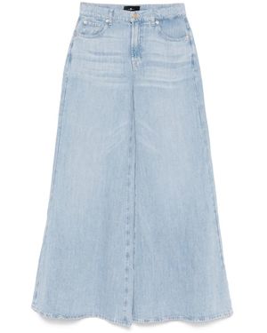 7 For All Mankind Willow ワイドジーンズ - ブルー