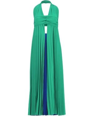 Zeus+Dione Vestido Midi Con Cuello Halter - Verde
