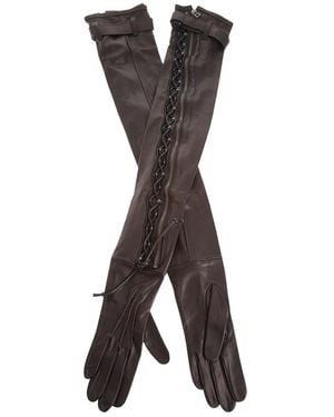 Haider Ackermann Long Gloves - Schwarz