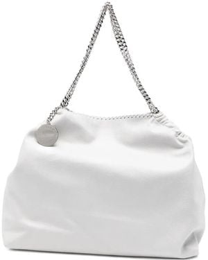 Stella McCartney Falabella Drawstring Tote Bag - White