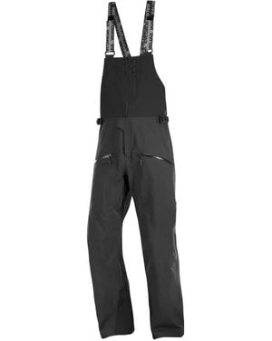 Salomon Logo Straps Trousers - Black