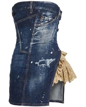 DSquared² Mini Dresses - Blue