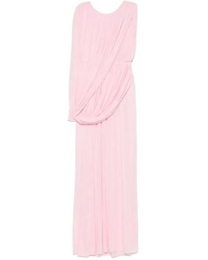 Giambattista Valli アシンメトリー ドレス - ピンク
