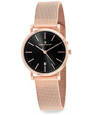 Christian Van Sant Paradigm Armbanduhr 32Mm - Schwarz
