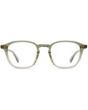 Garrett Leight Lunettes De Vue Markus À Monture Rectangulaire - Vert