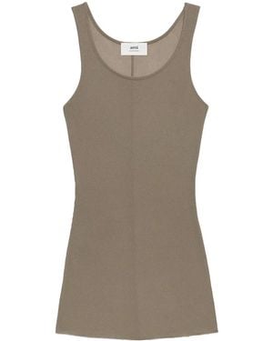 Ami Paris Top - Brown