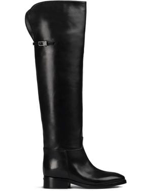 Le Silla バックル ブーツ - ブラック