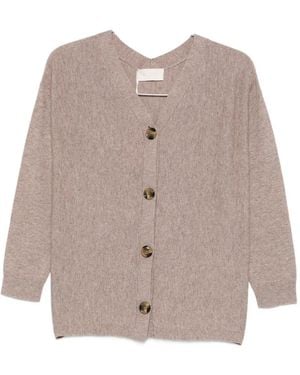 iBlues Button-Up Cardigan - Brown