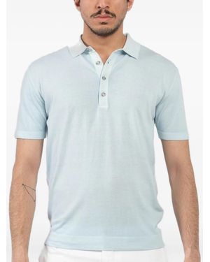 Fradi Katoenen Poloshirt - Blauw