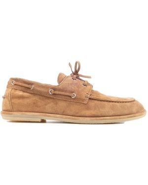 Officine Creative Zapatos Náuticos Love 001 De Ante - Blanco