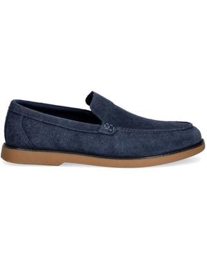 TOMS Marcos Suede Loafers - Blue