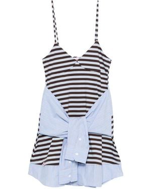 Charles Jeffrey Merge Hug Mini Dress - White