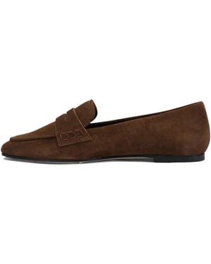 Aeyde Mocassins En Daim - Marron