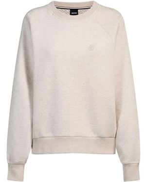 BOSS Camisa de algodón stretch - Blanco