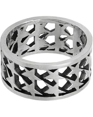 Twojeys Star Sterling Ring - Grey