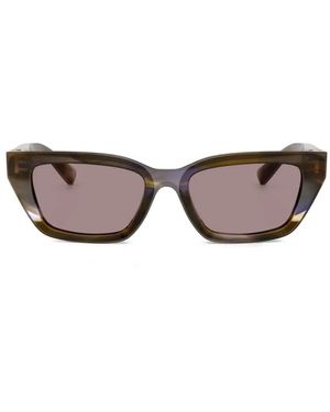 Dolce & Gabbana Cat-Eye Frame Sunglasses - Brown
