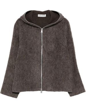 Our Legacy Zip-Up Hoodie - Brown