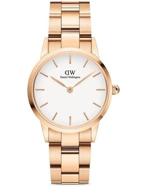 Daniel Wellington Iconic Link 36Mm Watch - Metallic