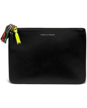 Comme des Garçons ファスナー財布 - ブラック